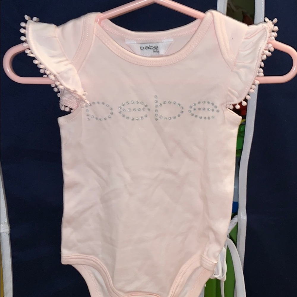 Baby Pink Bebe shirt NEVER WORN